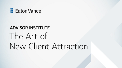 The Art of New Client Attraction Video